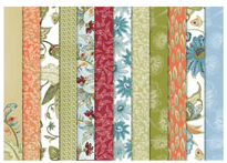 Paisley Petals Designer Series Paper 